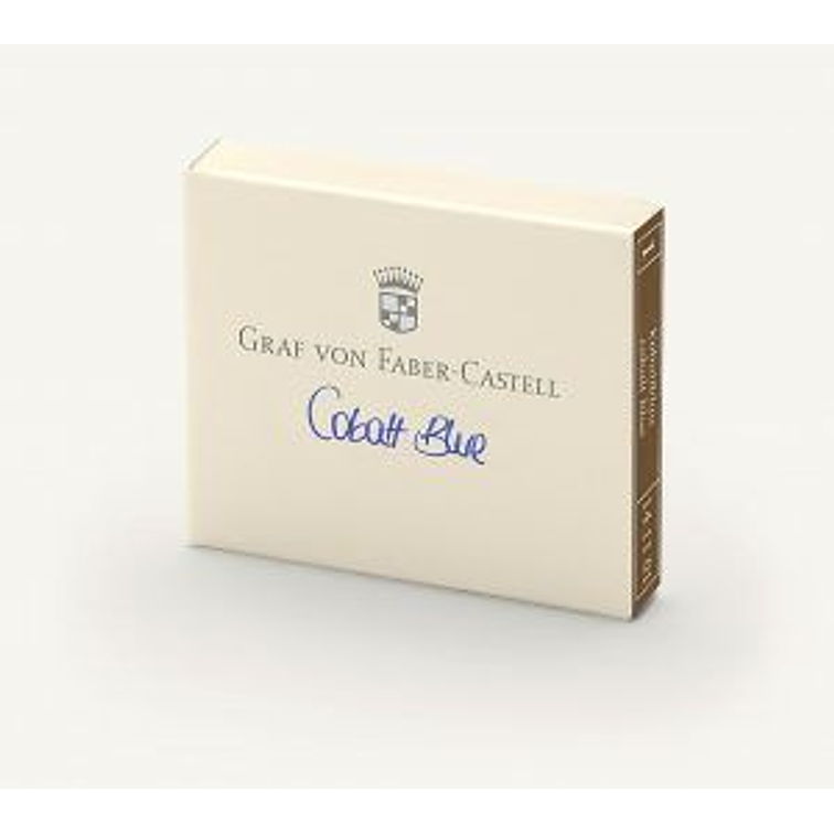 Graf von Faber-Castell - Cartucho - Cobalt blue