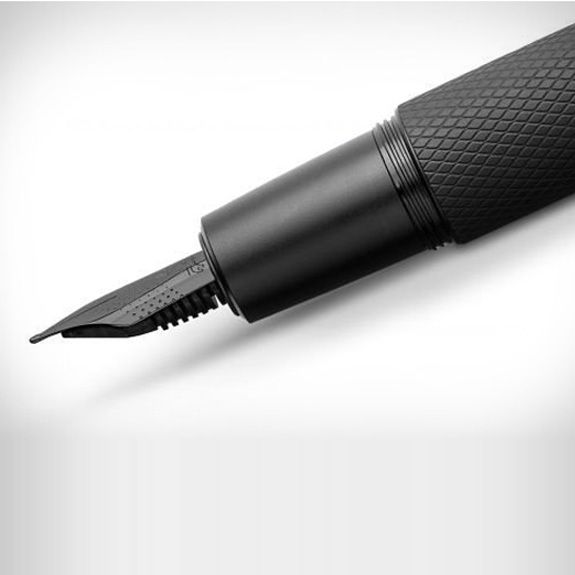 Faber Castell E Motion - Pluma Pure Black M
