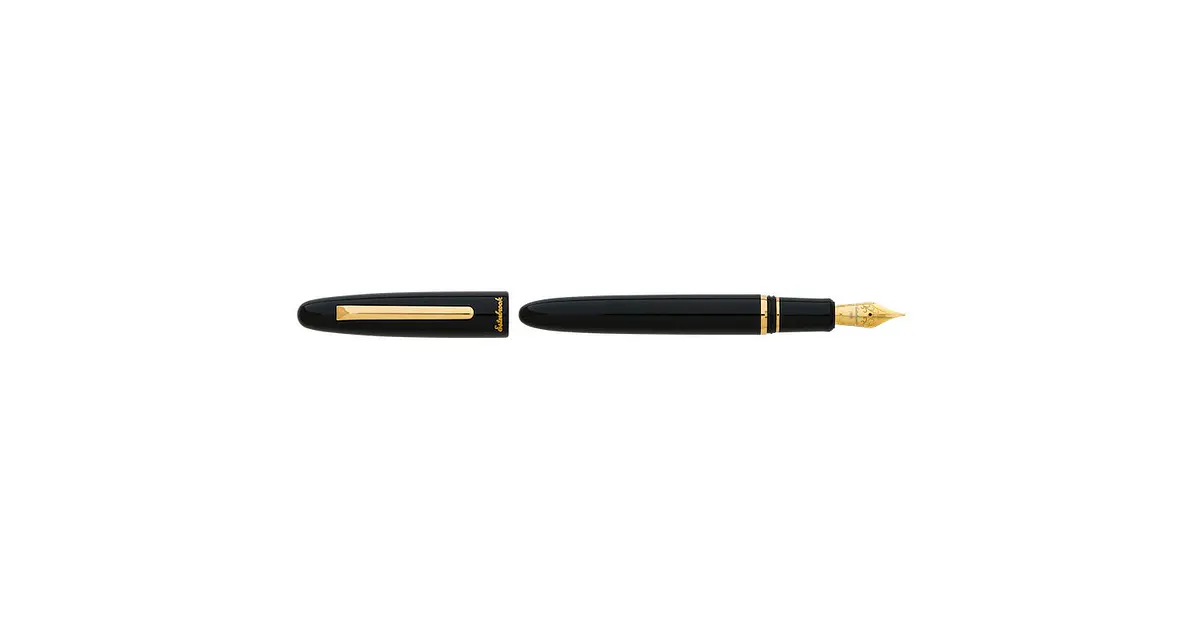 Esterbrook Estie Ebony Broad - Pluma Estilográfica Con Ribete