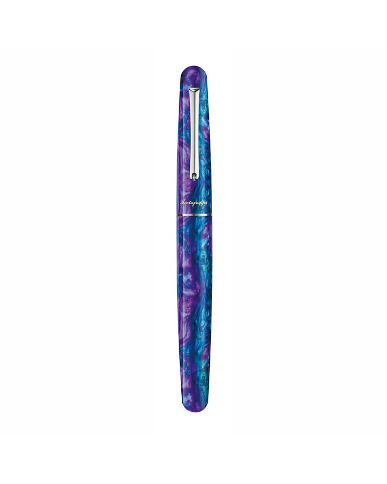 Montegrappa - Elmo 01 Fantasy blooms - Blue Cross Gentian