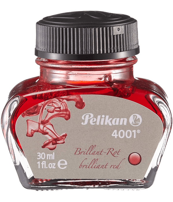 Pelikan - Tinta 4001 - Brilliant red