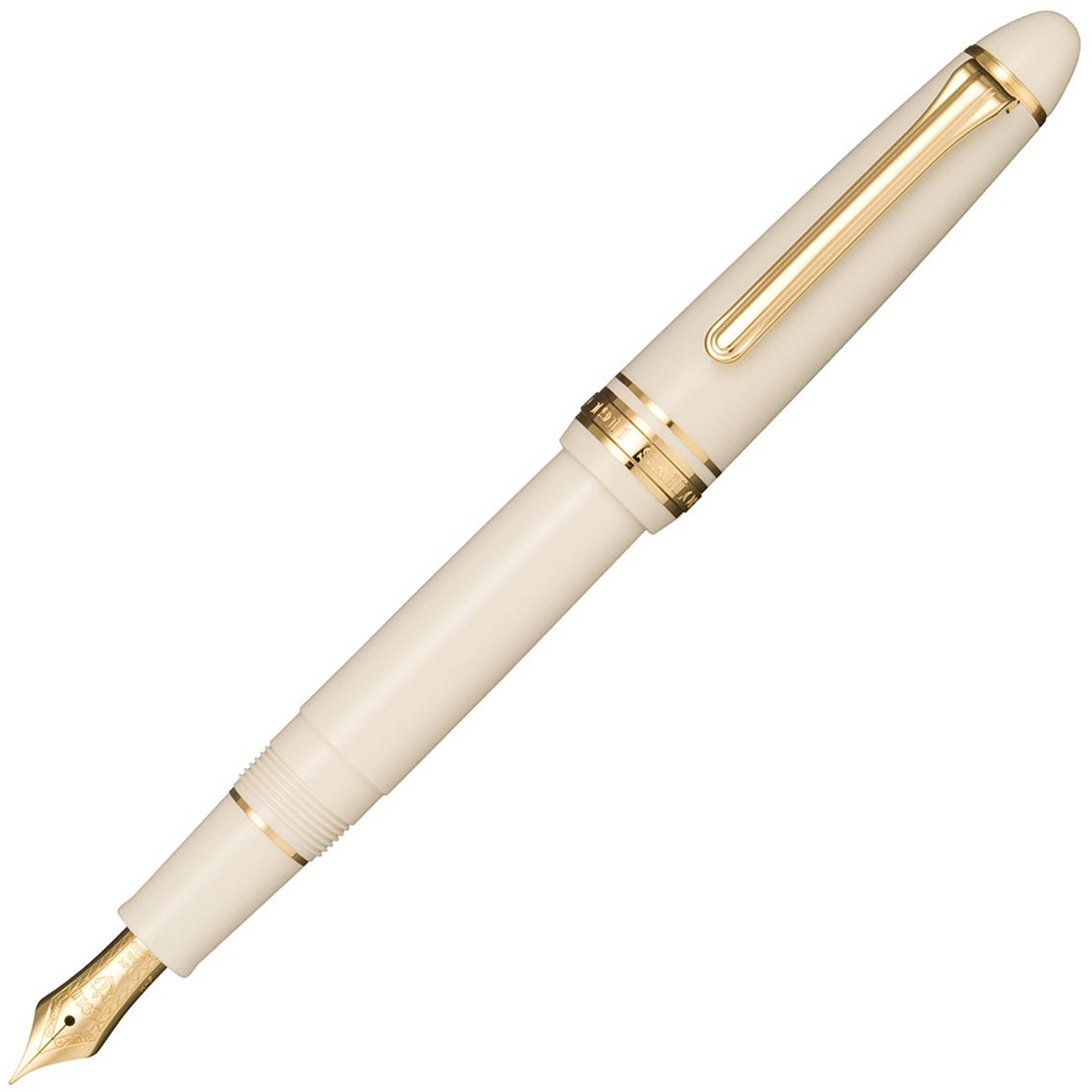 Sailor - 1911 Gold Trim 14K nib - Ivory 1