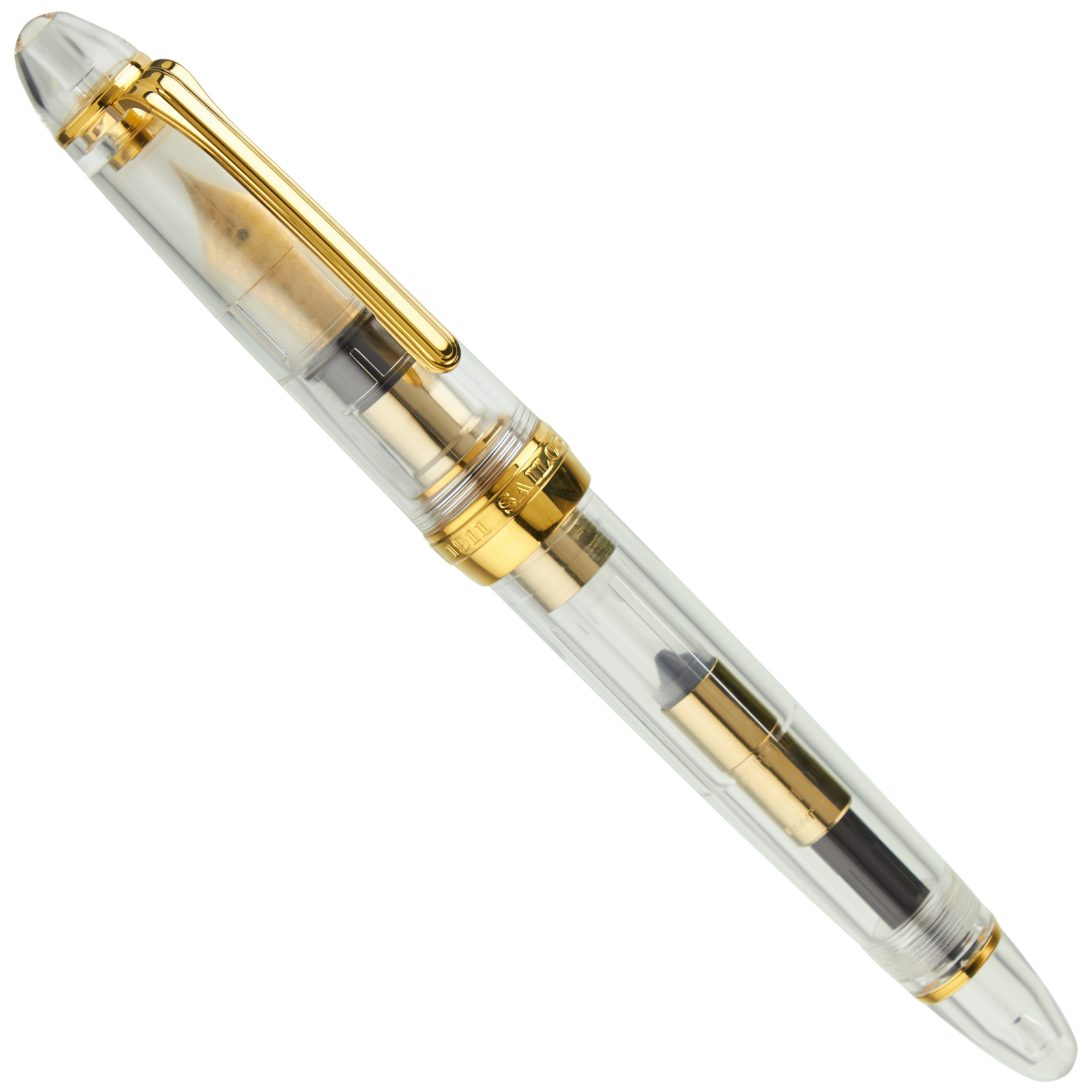 Sailor - Demonstrator Gold Trim 14K nib - Pluma Fuente