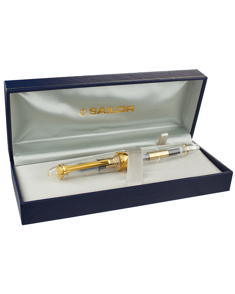 Sailor - Demonstrator Gold Trim 14K nib - Pluma Fuente 