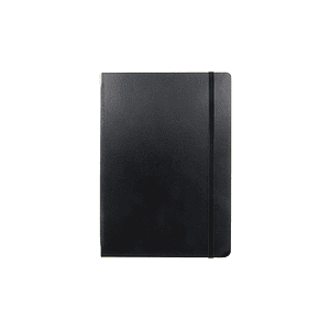 Leuchtturm - Libreta Mediana Tapa Dura Cuadriculada - Negra