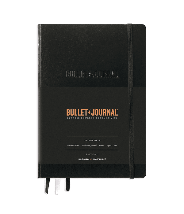 Leuchtturm - Libreta Mediana Bullet Journal 2 Edition - Black