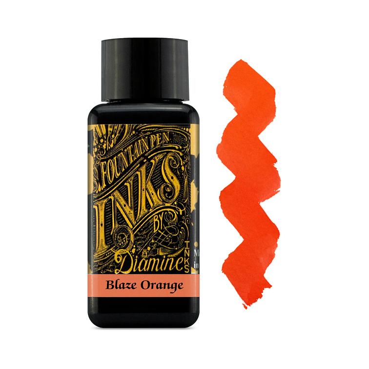 Diamine - 30 ml Regular - Blaze Orange