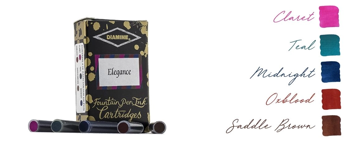 Diamine - Cartuchos - Elegance