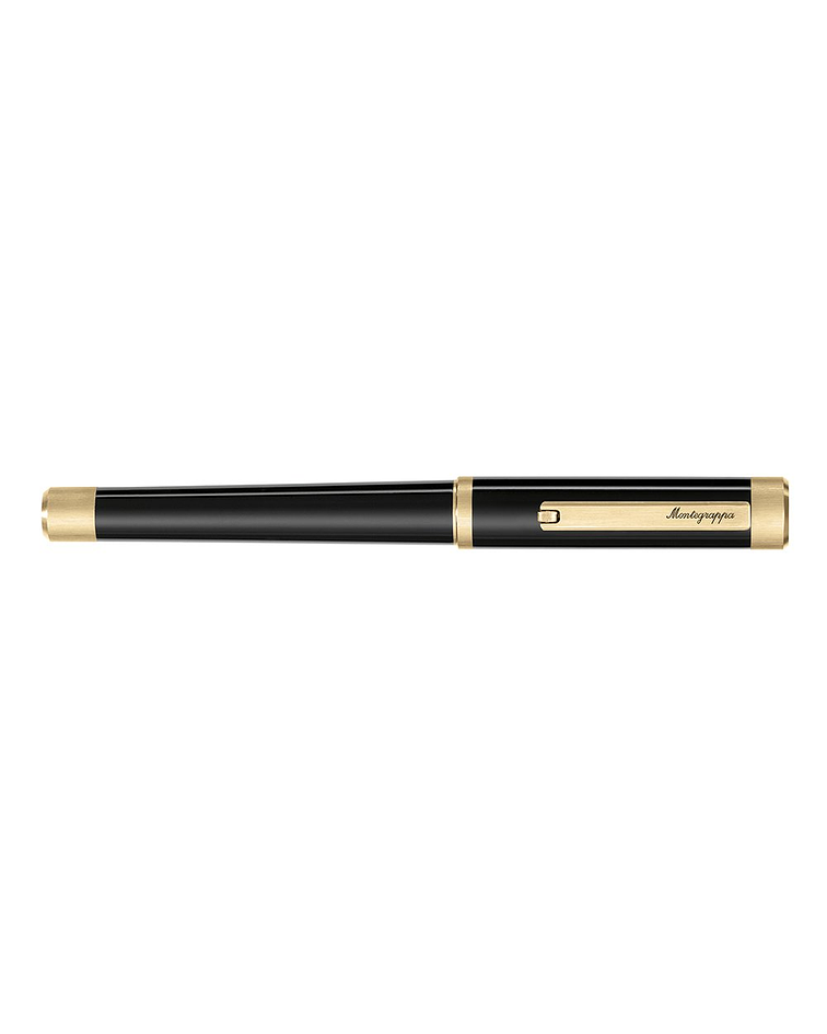 Montegrappa - Zero - Plumín acero - Yellow gold