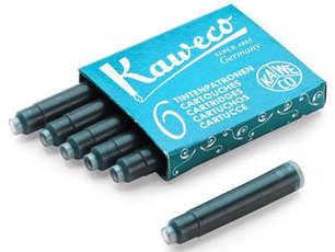 Kaweco - Ink Cartridges - Paradise Blue 