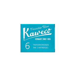 Kaweco - Ink Cartridges - Paradise Blue 