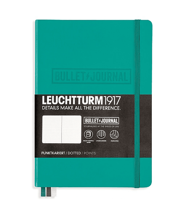 Leuchtturm - Libreta Mediana Bullet Journal 1 Edition - Emerald 