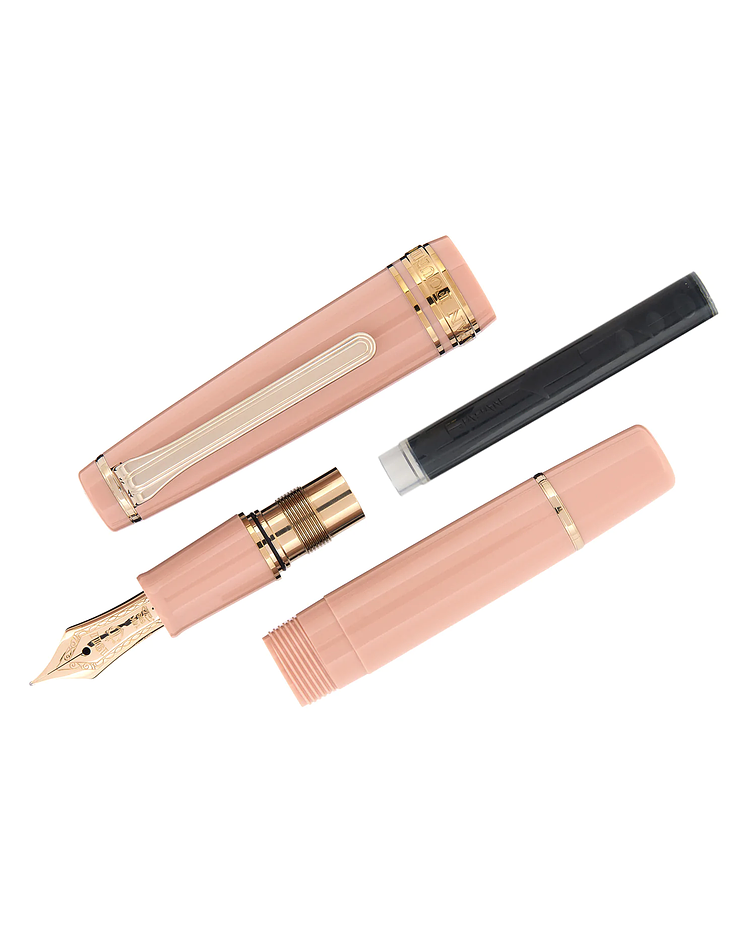 Sailor - PG Slim Mini Gold Trim 14k nib - Zyne Pink