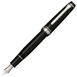 Sailor - PG Slim Sapporo Silver Trim - Black