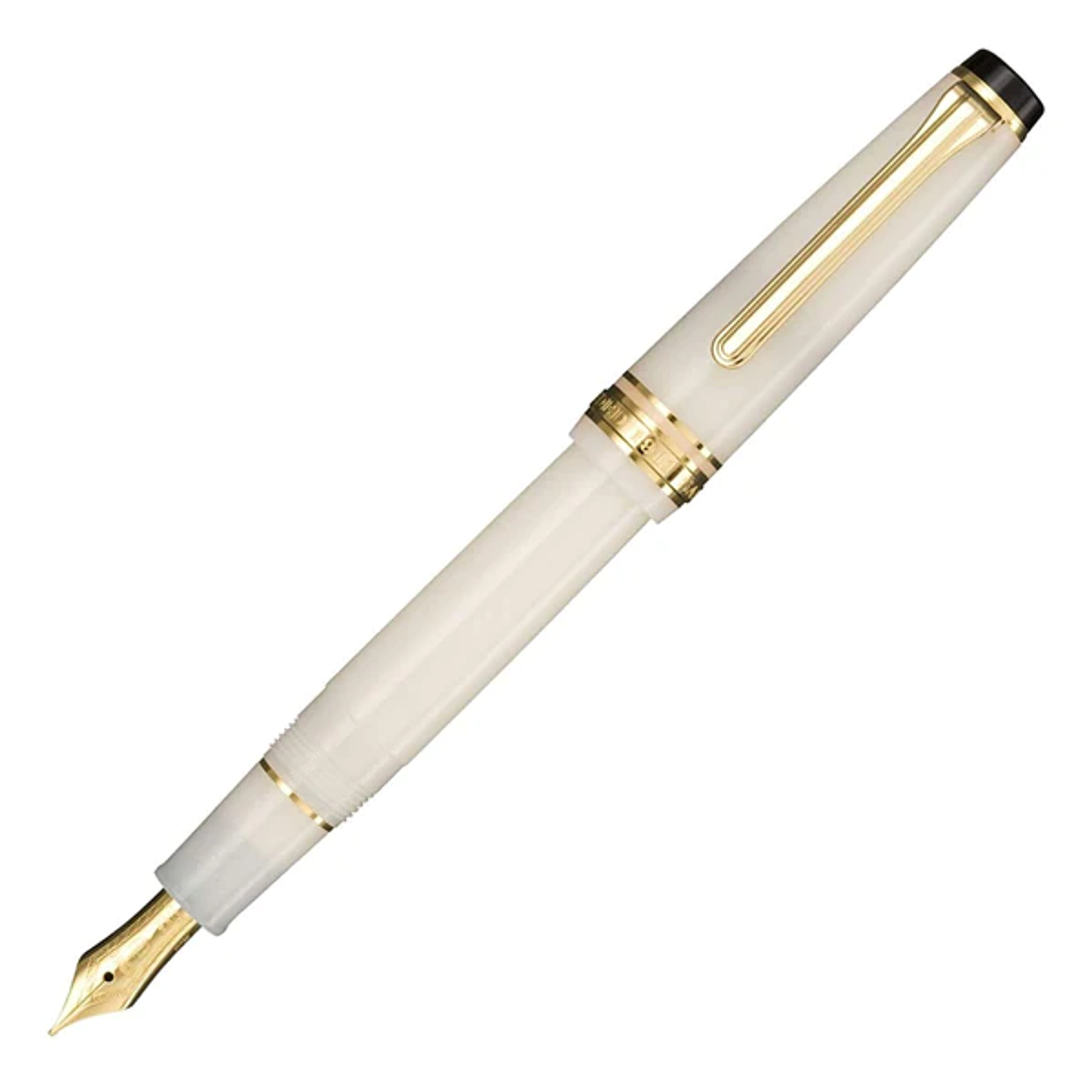 Sailor - PG Slim Gold Trim 14k nib - Ivory Lamé 1