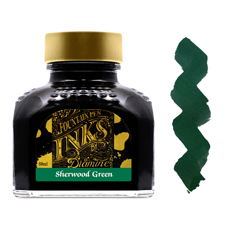 Diamine - 80 ml Regular - Sherwood Green 