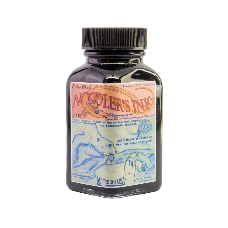 Noodler's - Botella 3 oz - Polar Black 