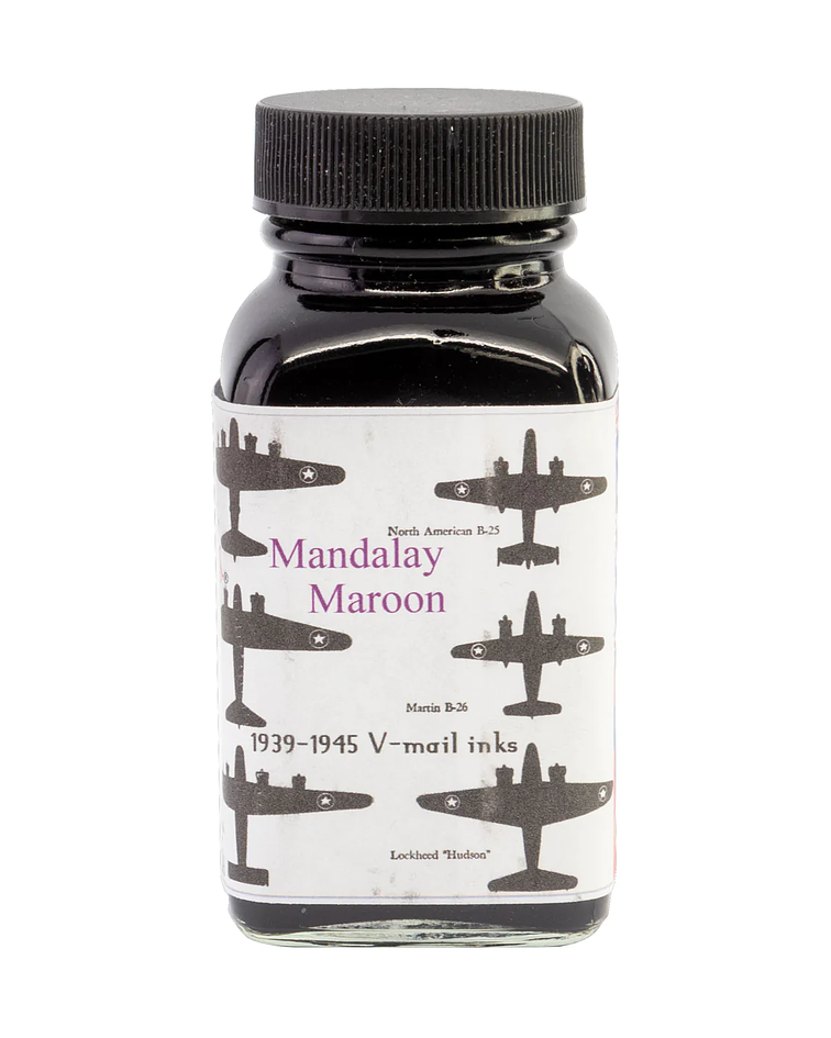 Noodler's - Botella 3 oz - VMail Mandalay Maroon