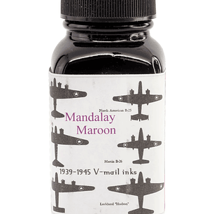 Noodler's - Botella 3 oz - VMail Mandalay Maroon