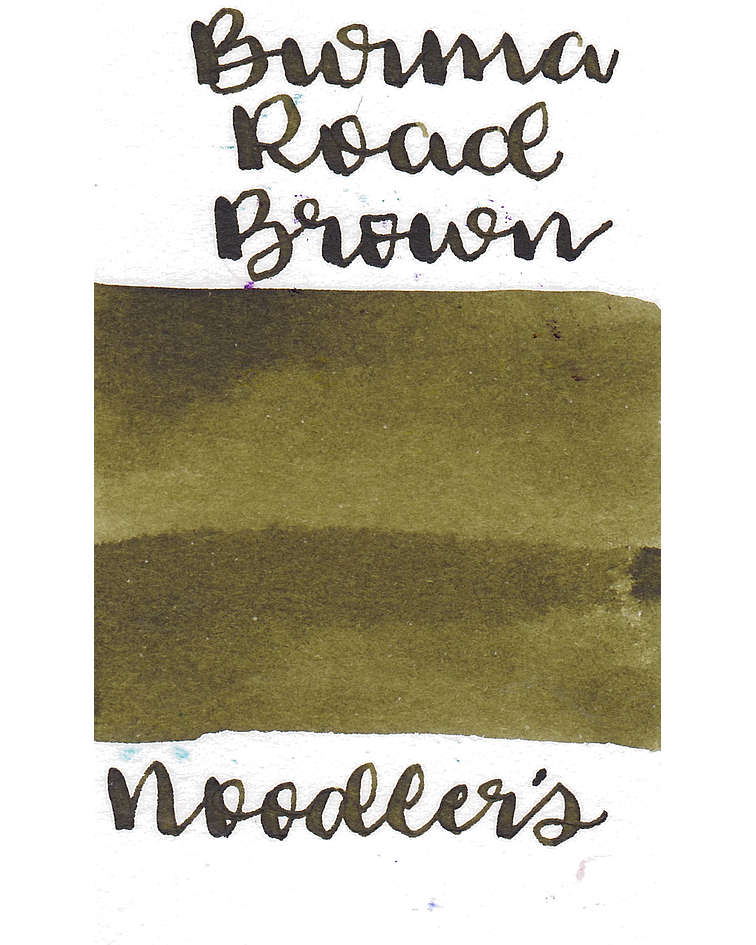 Noodler's - Botella 3 oz - VMail Burma Road Brown