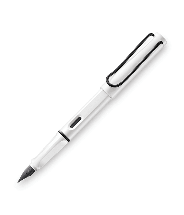 Lamy - Safari - Blanca con clip negro Edición Especial 2022