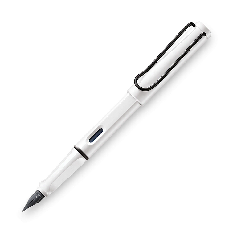 Lamy - Safari - Blanca con clip negro Edición Especial 2022