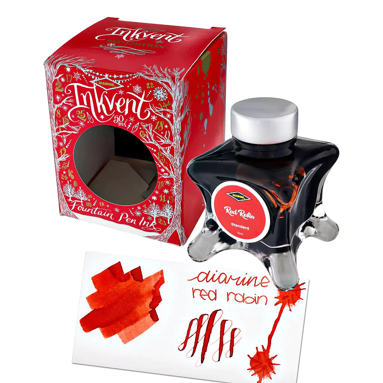 Diamine -  Red Robin - Inkvent Red Edition