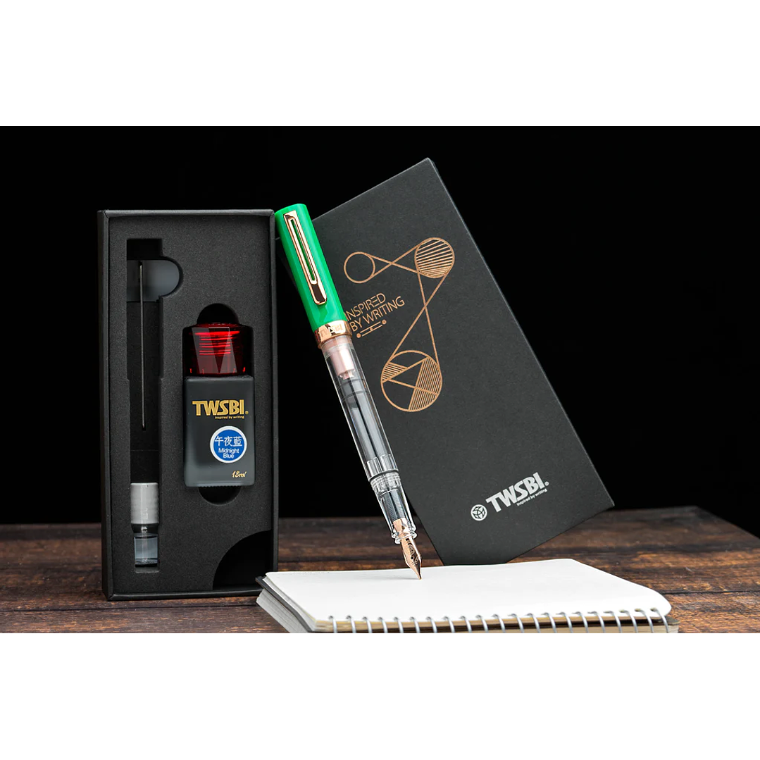 TWSBI - ECO T - Royal Jade Rose Gold 6