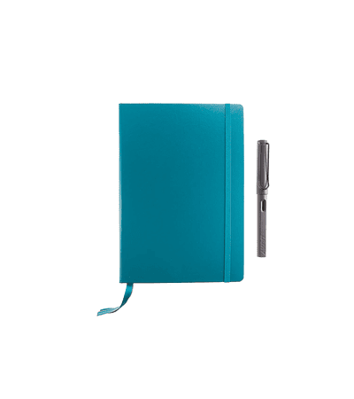 Leuchtturm - Libreta Mediana Tapa Dura Punteada - Pacific Green