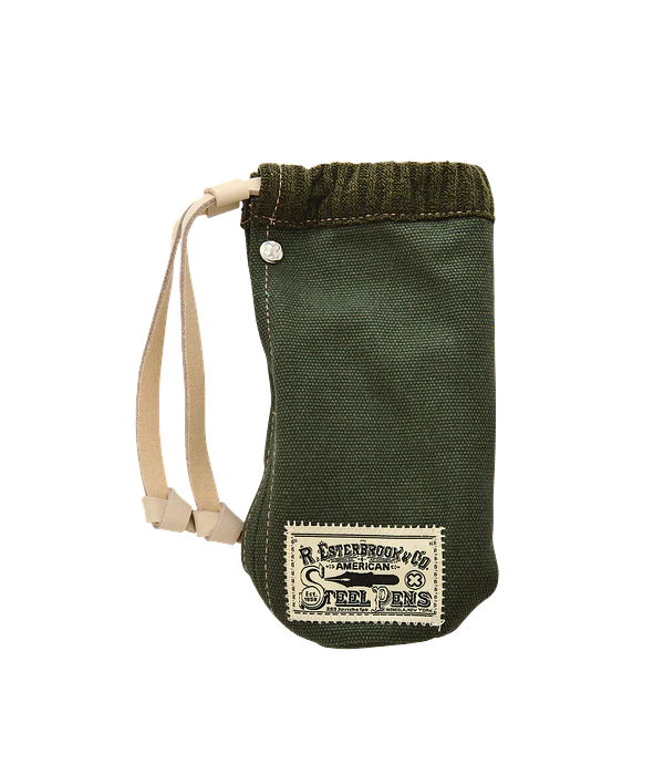 Esterbrook pen roll army green