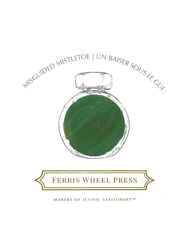 Ferris Wheel Press - Tinta 38 ml - Misguided Mistletoe