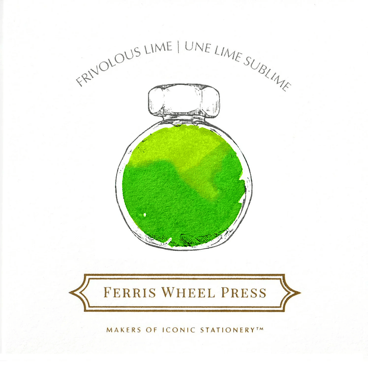 Ferris Wheel Press - Tinta 38 ml - Frivolous Lime  2