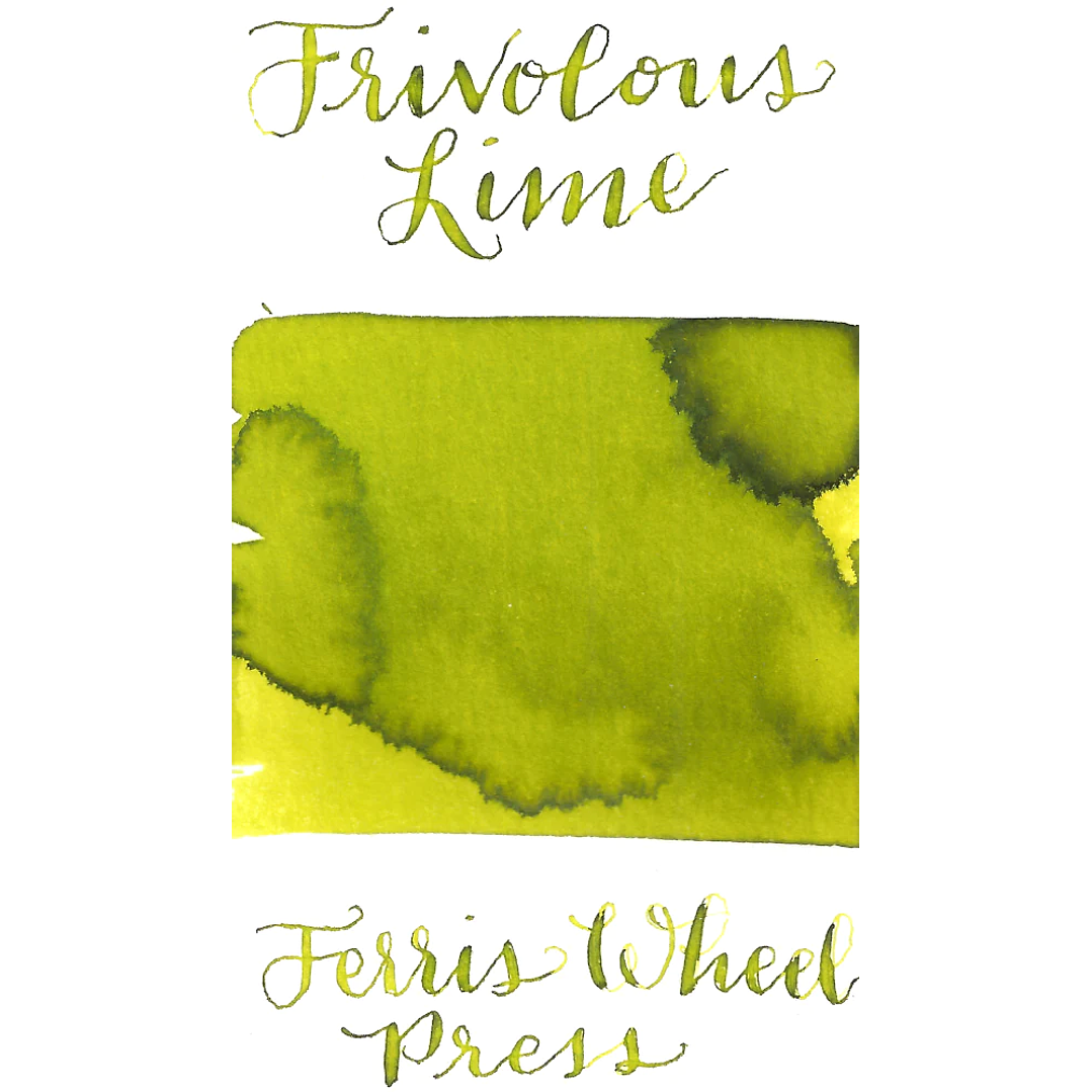 Ferris Wheel Press - Tinta 38 ml - Frivolous Lime  4