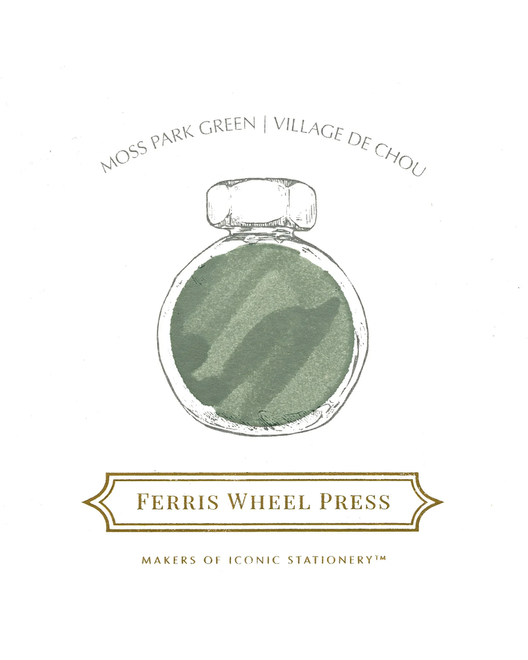 Ferris Wheel Press - Tinta 38 ml -  Moss Park Green 