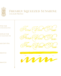 Ferris Wheel Press - Tinta 38 ml -  Freshly Squeezed Sunshine