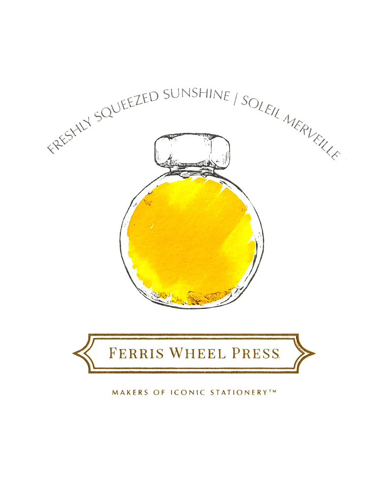 Ferris Wheel Press - Tinta 38 ml -  Freshly Squeezed Sunshine
