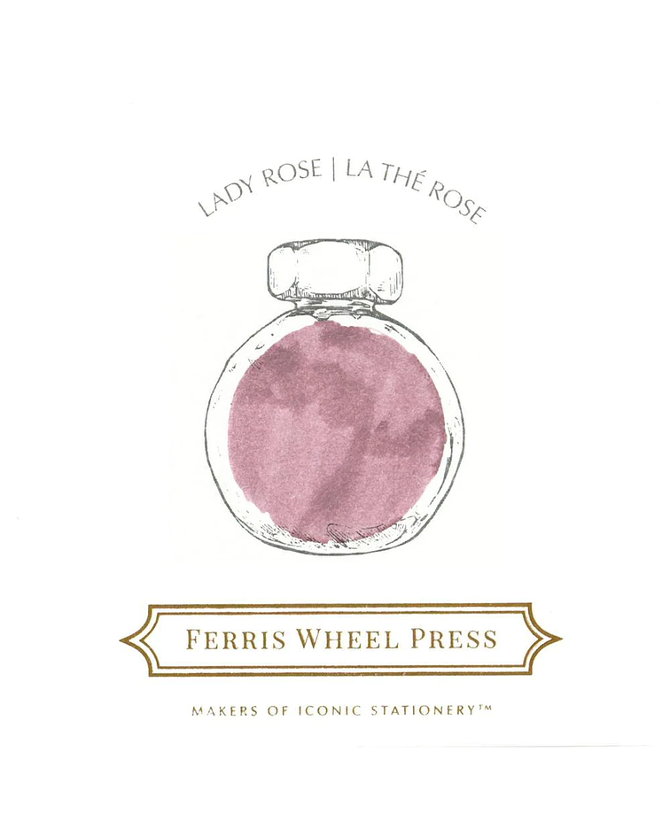 Ferris Wheel Press - Tinta 38 ml - Lady Rose