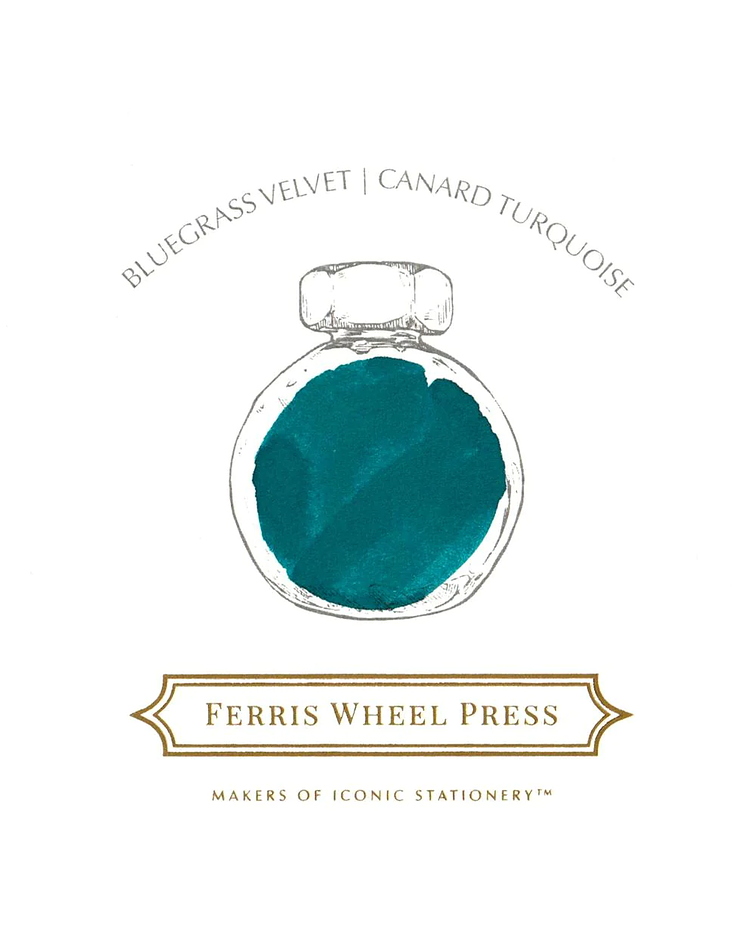 Ferris Wheel Press - Tinta 38 ml - Bluegrass Velvet