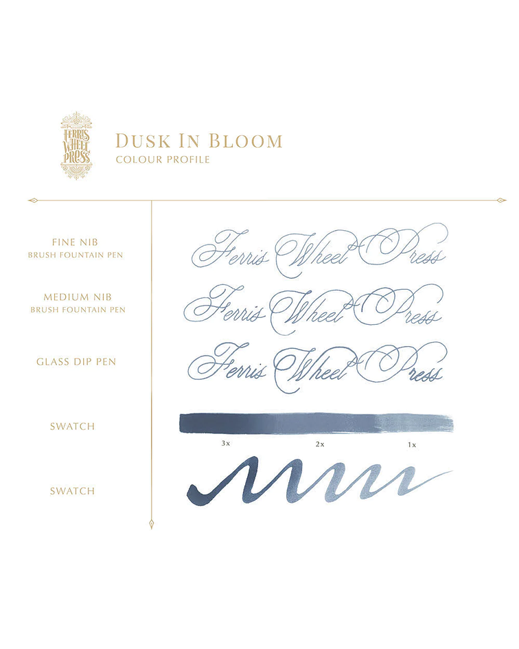 Ferris Wheel Press - Tinta 38 ml - Dusk in Bloom