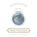 Ferris Wheel Press - Tinta 38 ml - Bathurst Blue Denim