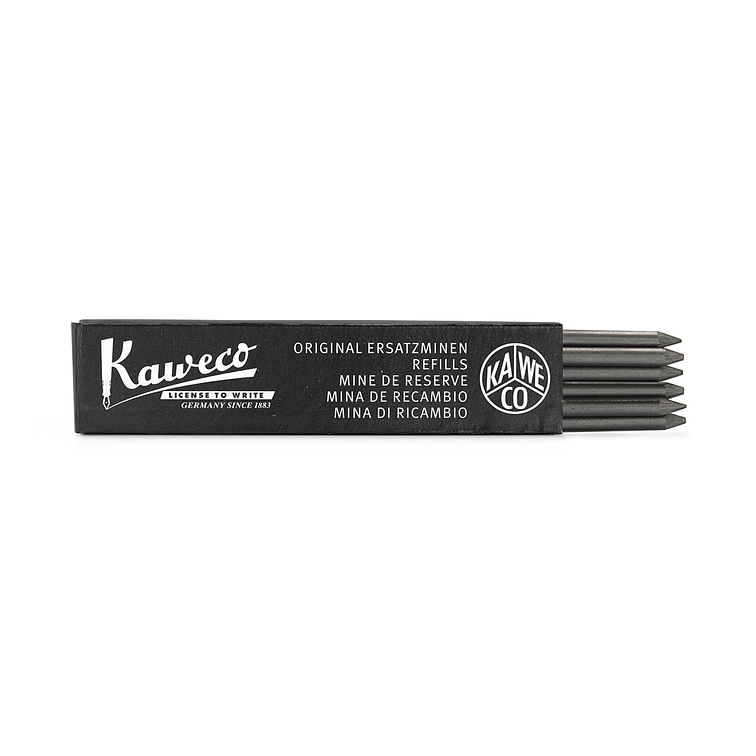 Kaweco - Minas grafito 5B (3,2mm y 5,6mm)