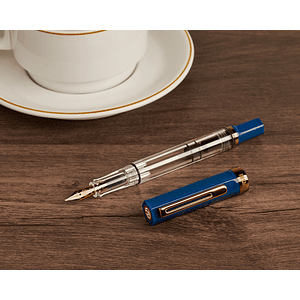 Twsbi ECO Indigo Blue with Bronze 