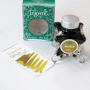 Diamine - Inkvent Green Edition - Olive Swirl