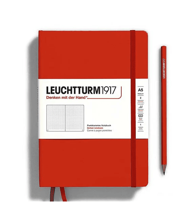 Leuchtturm1917 A5 Fox Red 