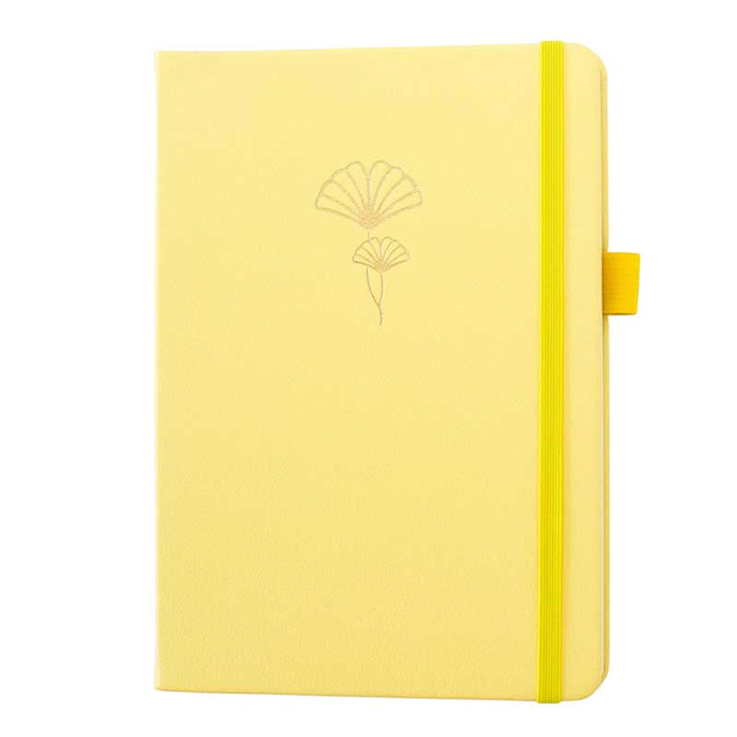 Libreta Mabani: Amarillo Pastel 160gr Punteada