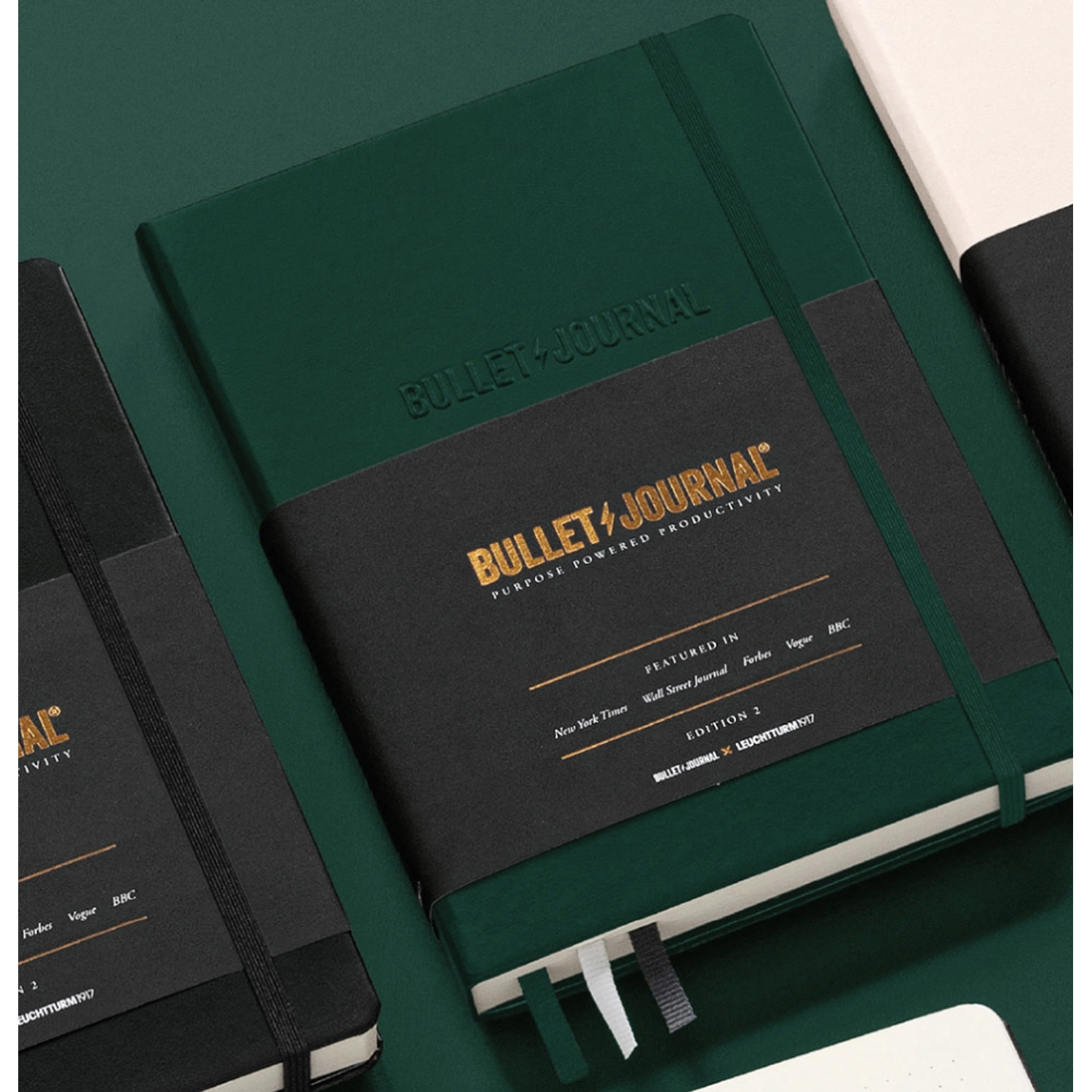 Leuchtturm - Libreta Mediana Bullet Journal 2 Edition - Green  4