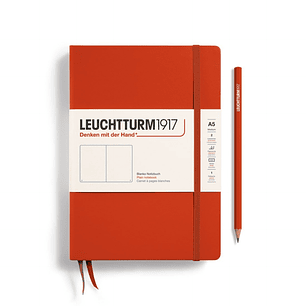 Leuchtturm - Libreta Mediana Tapa Dura Croquis - Roja