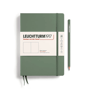 Leuchtturm - Libreta Mediana Tapa Dura Croquis - Olive 