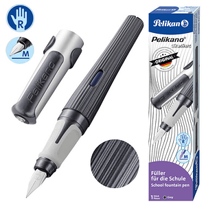 Pelikano Pluma p480 Structure Grey punta M