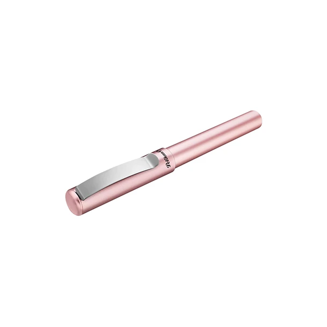 Pluma Pelikan Piña Colada  (Rose Metalic) 1